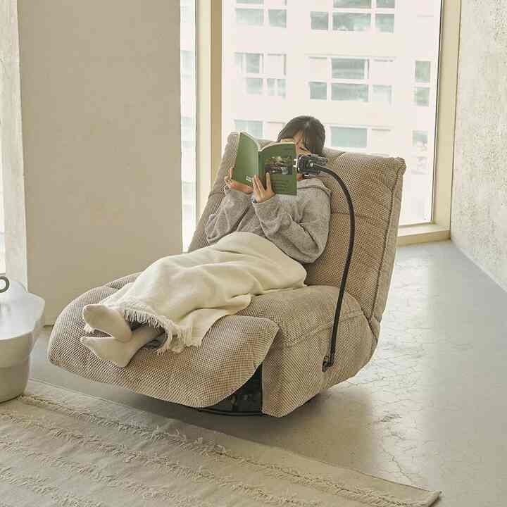 EASY 1人掛けリクライニングソファ［3色］