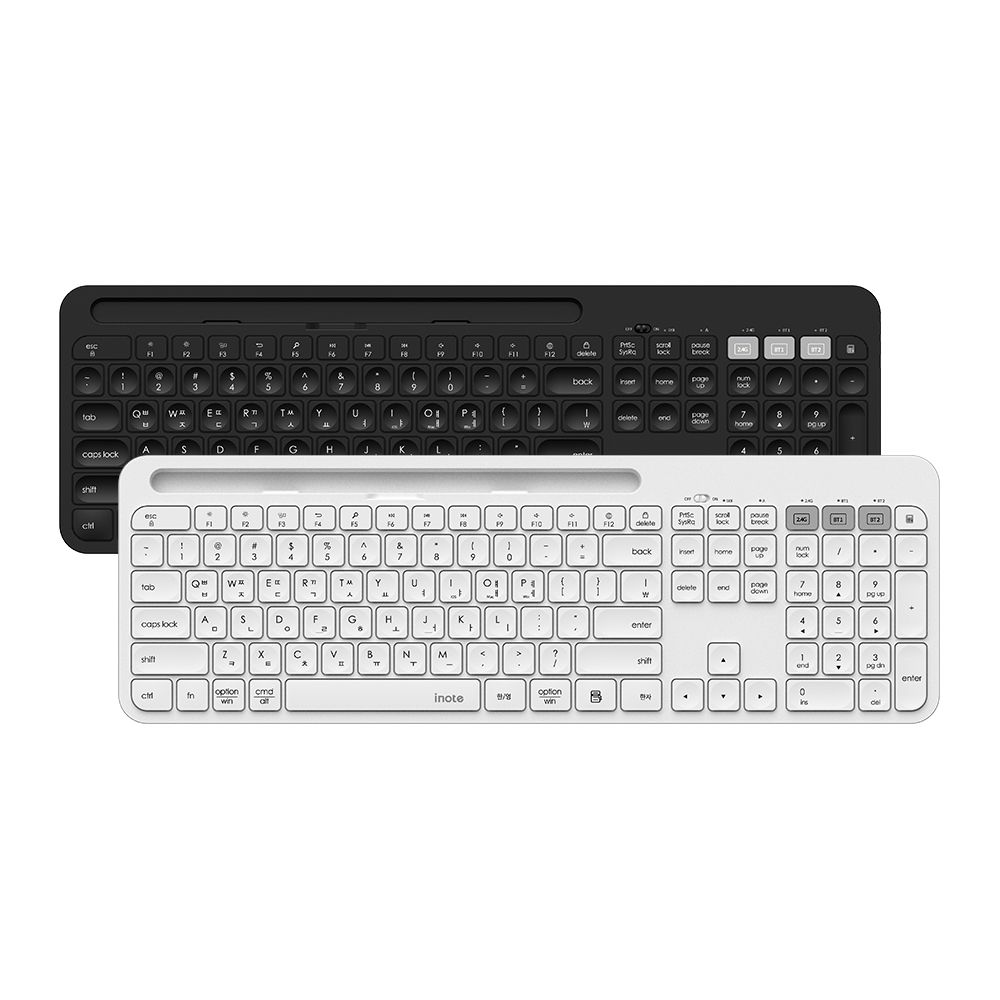 아이노트 K608RB 멀티페어링 무선 블루투스 무선 키보드