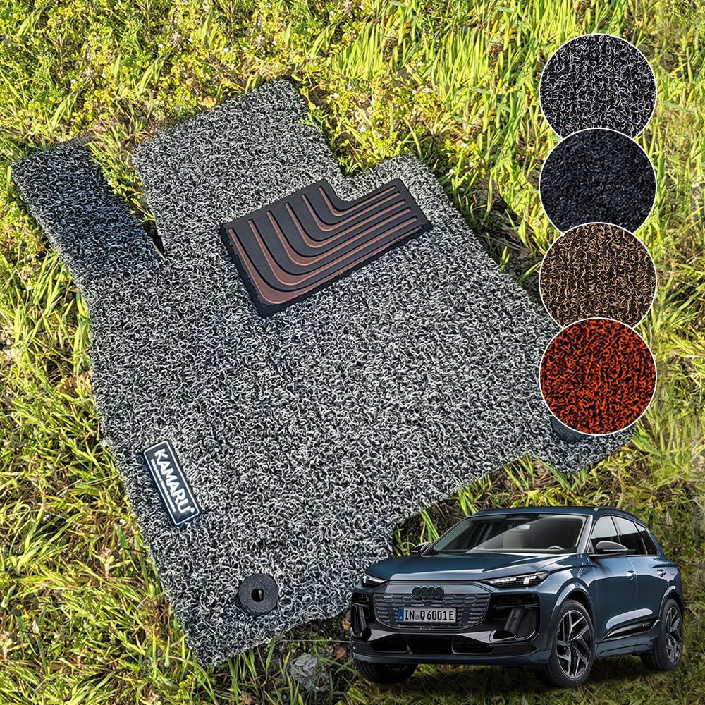 카마루 아우디 Q6 e-트론 전용 내츄럴코일매트 1+2열 자동차카매트