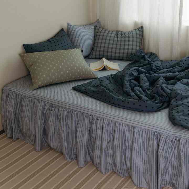 クラシック ストラップ ベッドスカート［4色・3サイズ］