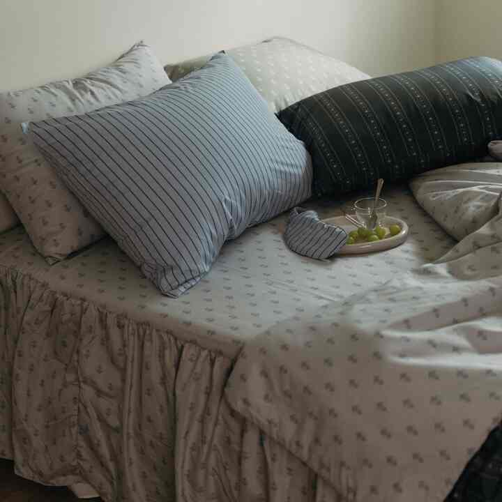 フレール ベッドスカート［2色・3サイズ］