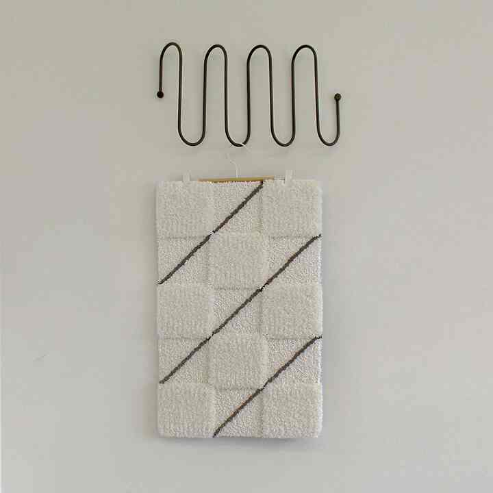 GRID ドアマット ブラウン［2サイズ］