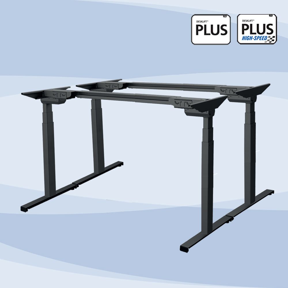 플랜티엠 리낙 쿼드모터 DL6HS DPG1C 하이스피드 1200형 모션데스크 프레임 데스크셋업