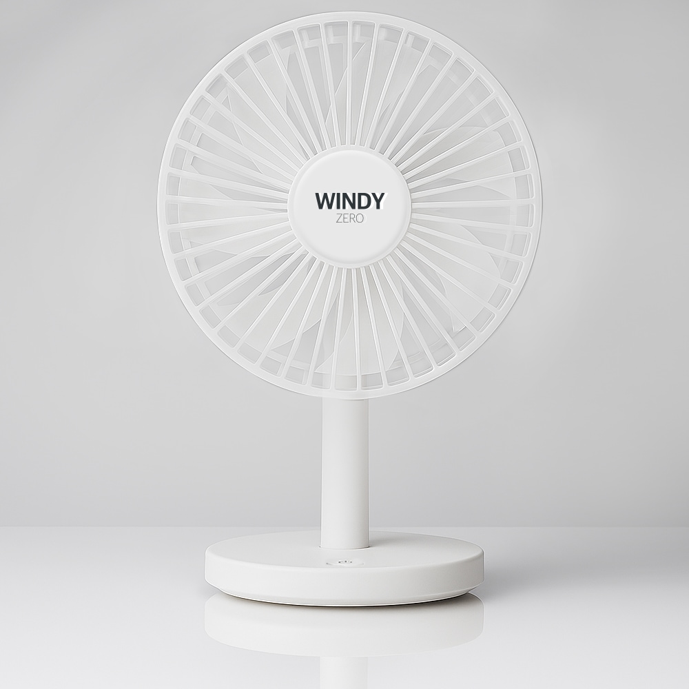 몬스터엑센 윈디제로 탁상용 선풍기 무소음 무선 미니 사무실 BLDC