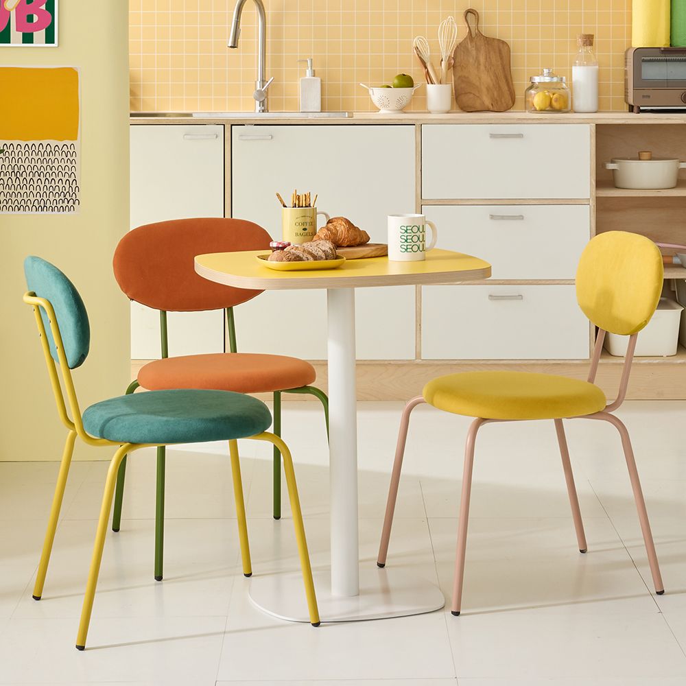 [오늘출발] [신상품] 스테이인무드 두오무 둥근사각 카페 티 테이블 600 미니 식탁 부부 원룸 업소용 탁자 5colors