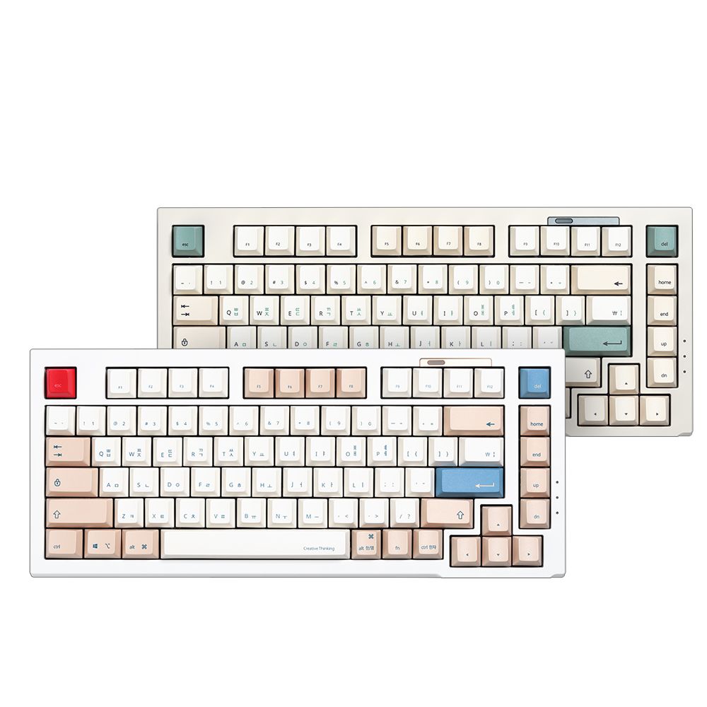 씽크웨이 토체S 501 풀알루미늄 유무선 75배열 82키 기계식 키보드