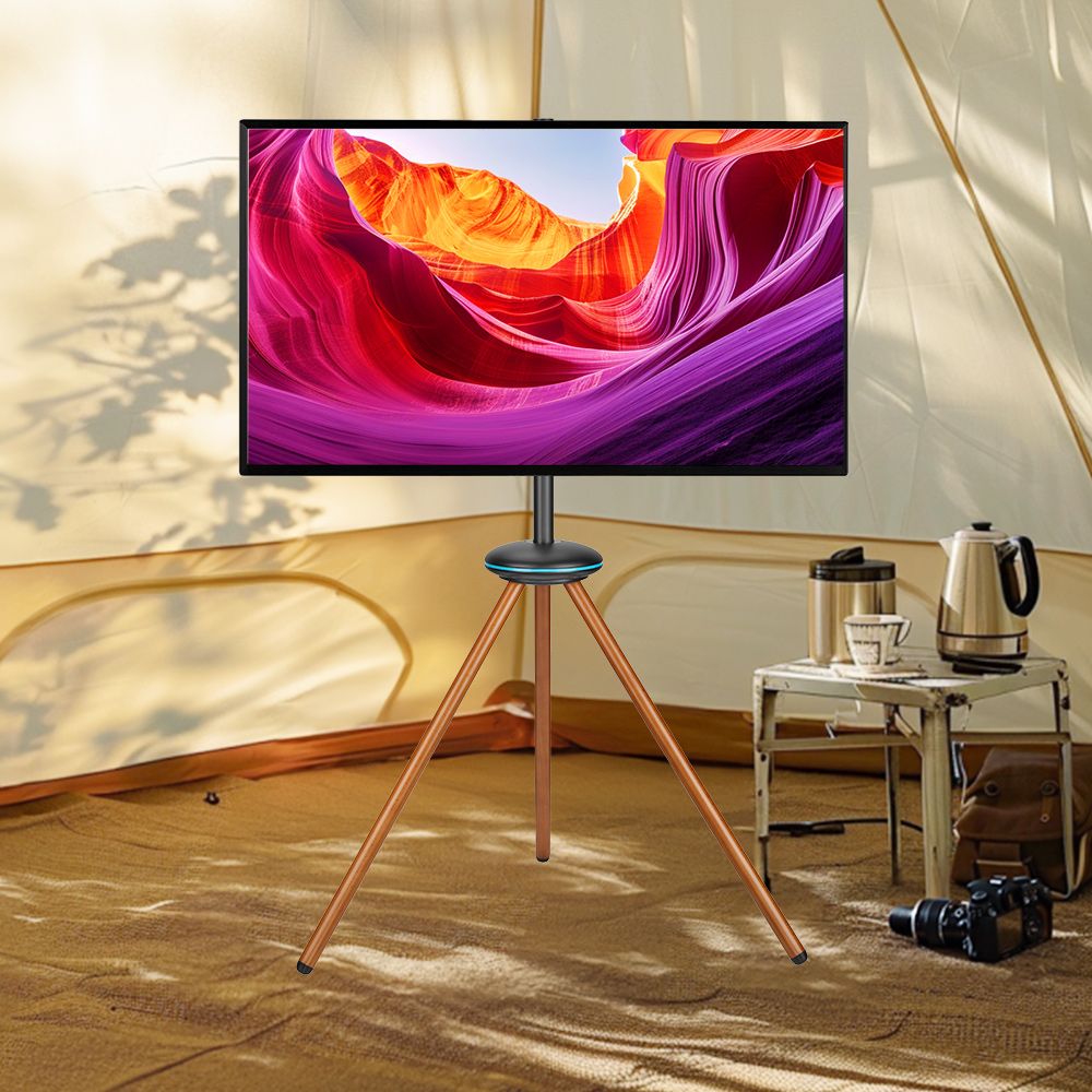 [오늘출발][신상품]더함 이젤형 접이식 삼각대 A타입 캠핑용 높낮이 좌우각도조절 회전가능 TV스탠드