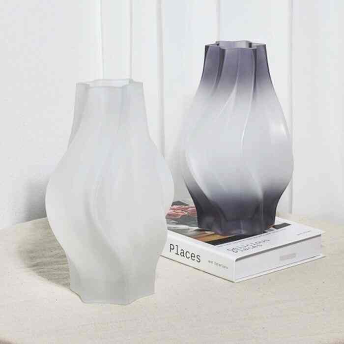 つぼみ ガラス花瓶［3色］