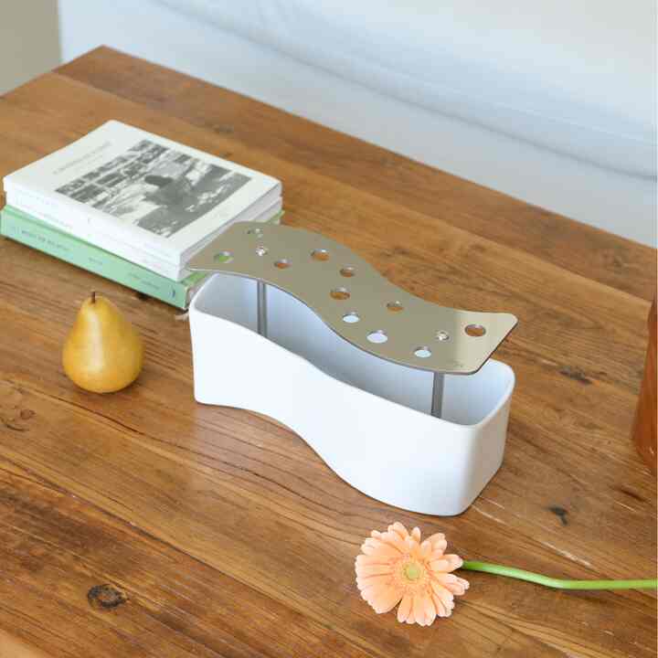 the WAVE イケバナ フラワーベース［3色・2種］