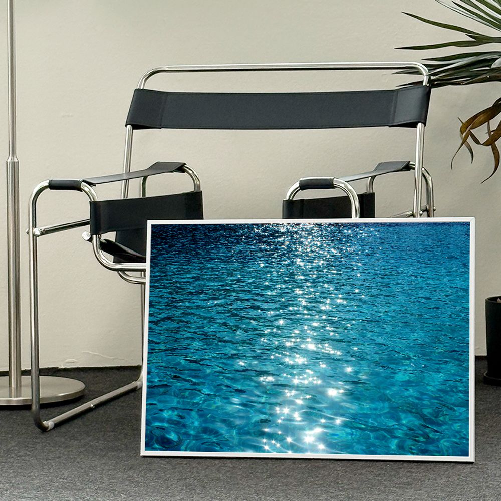 어픽처모먼트 햇살이 머문 풍경, 자연 감성 인테리어 윤슬 포스터 / Flickers of Blue