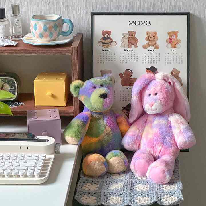 RAINBOW ぬいぐるみ M［7種］