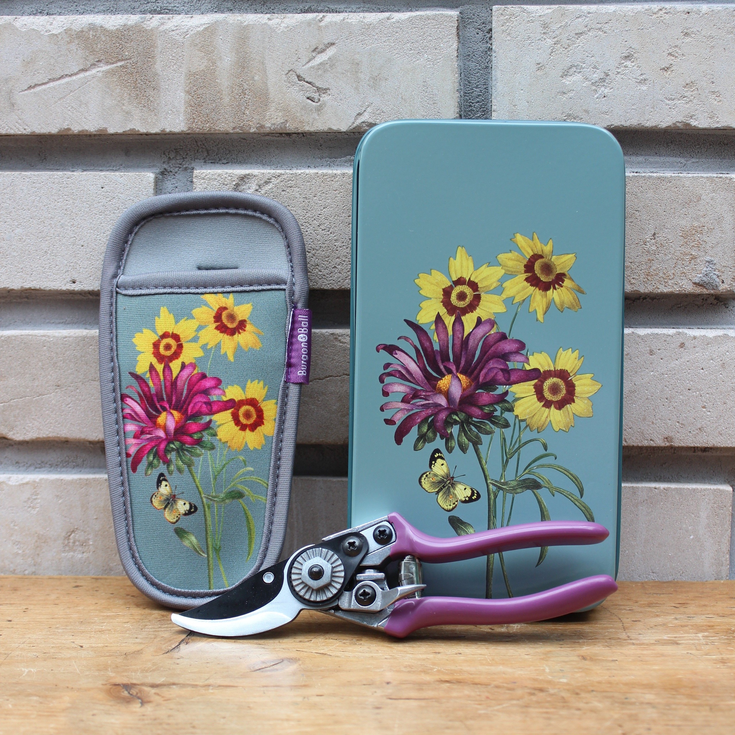 그린무어 버건앤볼 전지가위 세트 Asteraceae Pruner and Holster Set