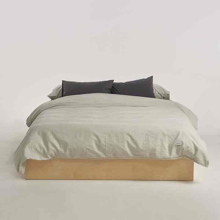 Classic Seersucker Stripe Duvet Cover［3サイズ］