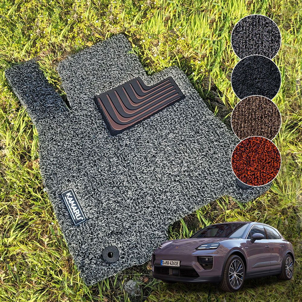 카마루 포르쉐 마칸 EV전용 내츄럴코일매트 1+2열 자동차카매트