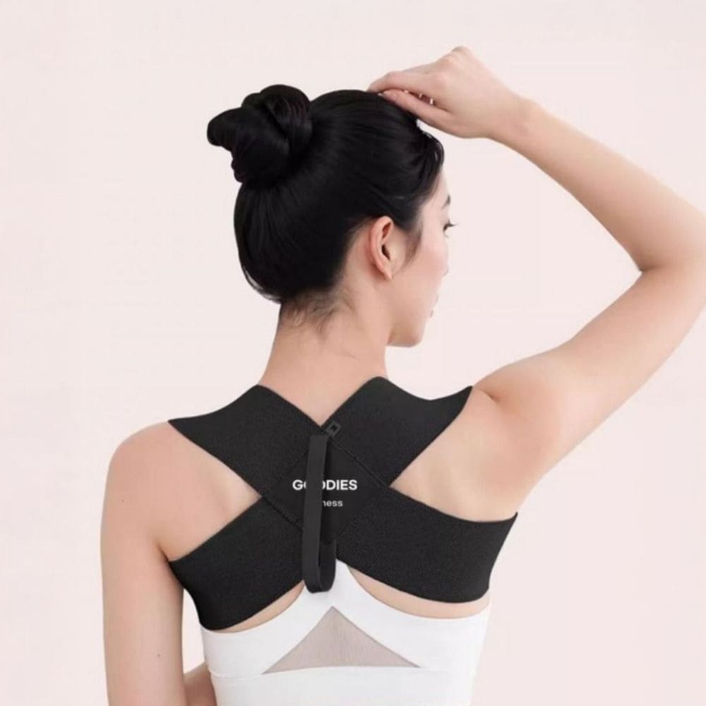 차이나는비엘 구디즈 피트니스 남녀공용 거북목 어깨 등 자세교정기