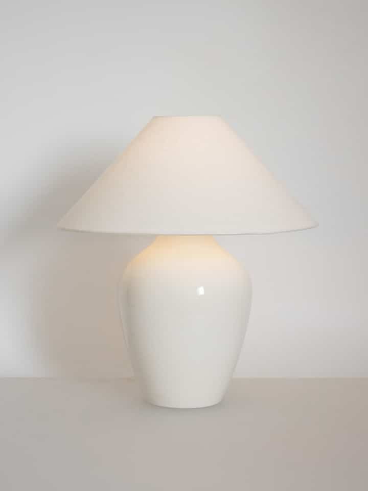 BAEK JA LAMP - glossy white