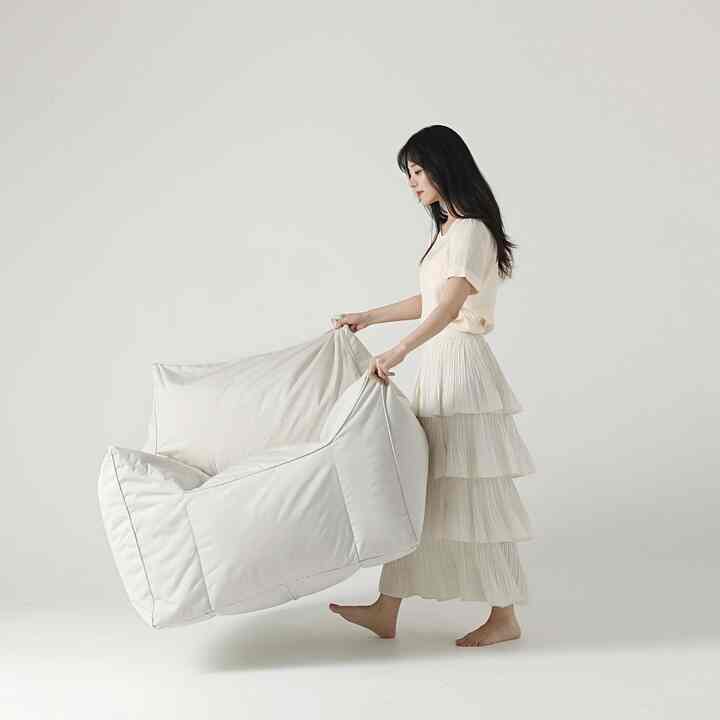 TOM ビーズクッション 1人掛け ソファ［4色］