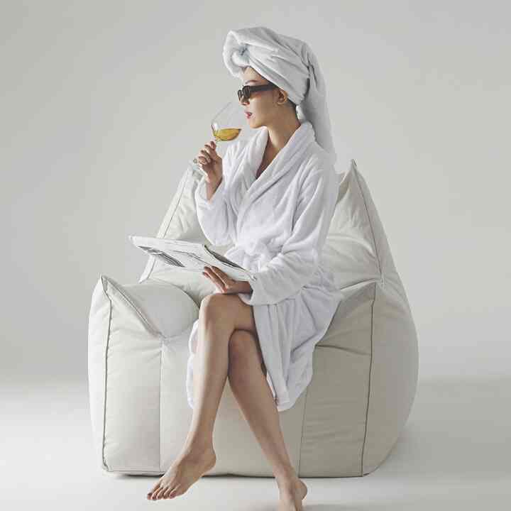 TOM meta-care 防水 ビーズソファ 1人掛け［4色］