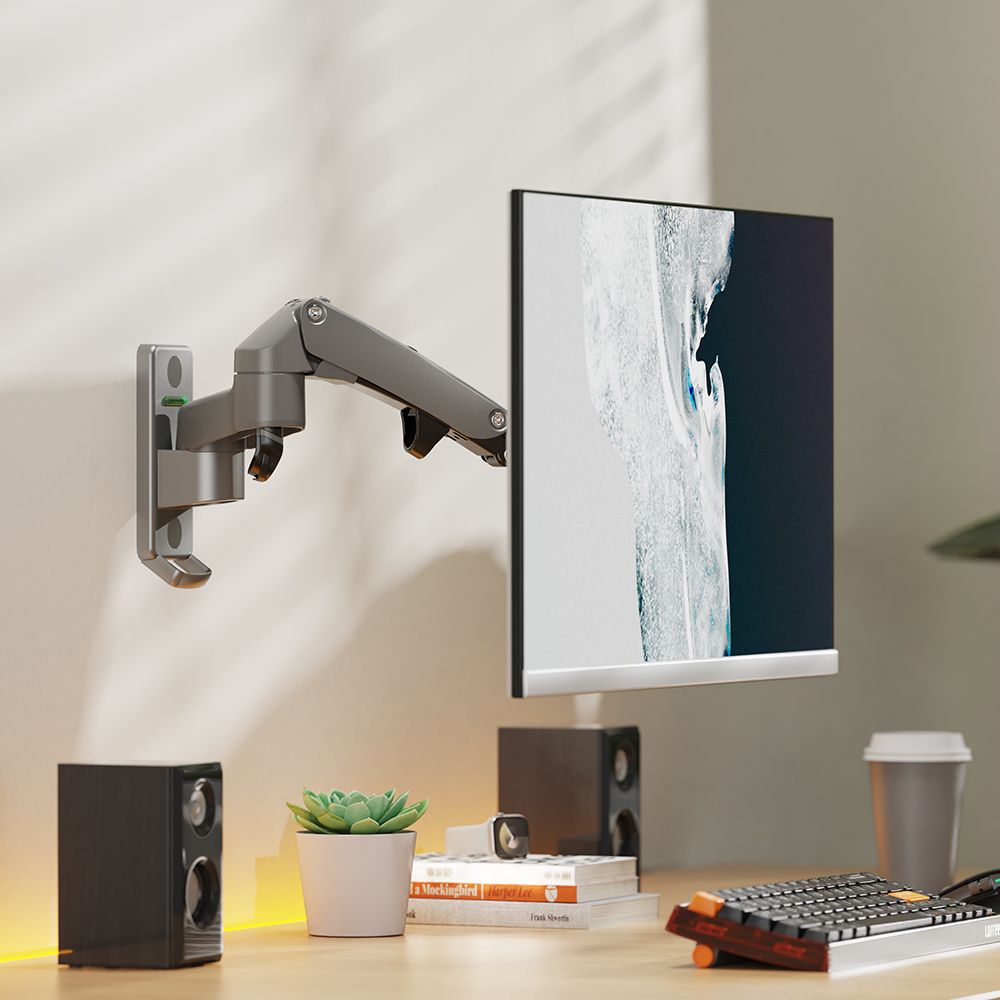 노스바유 NB F150 벽걸이 싱글 모니터암 거치대