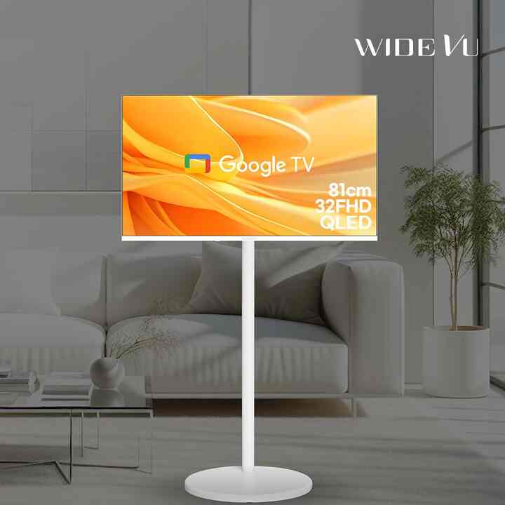 ホワイトエディション Googleスマート 81cm（32インチ）FHD QLEDテレビ