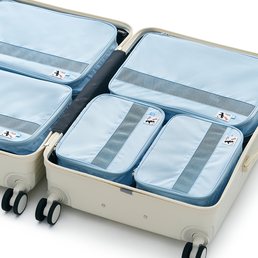 바디럽 여행용 꾹꾹 압축 파우치 4colors (S/M/L)