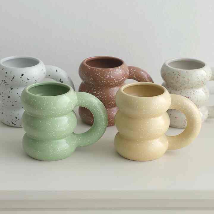 Slow 3段 ボールド マグカップ 400ml［5色］