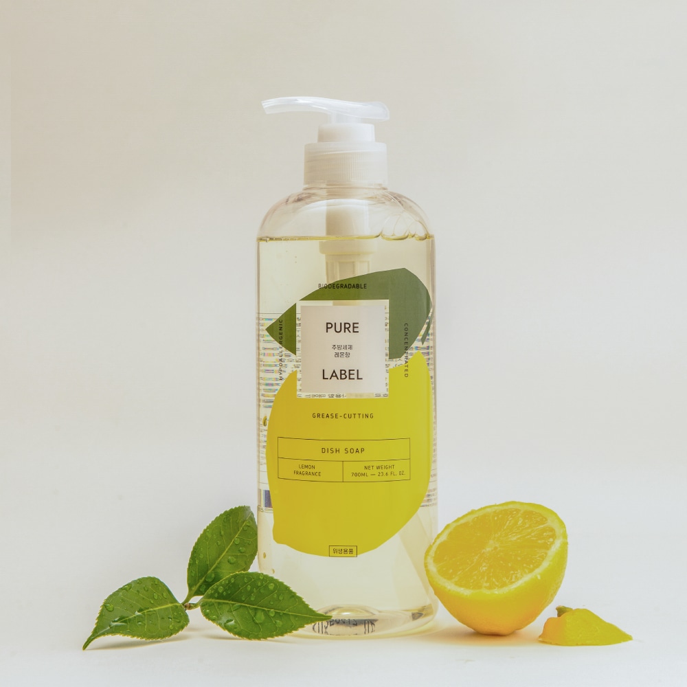 퓨어라벨 주방세제 레몬향 700ml