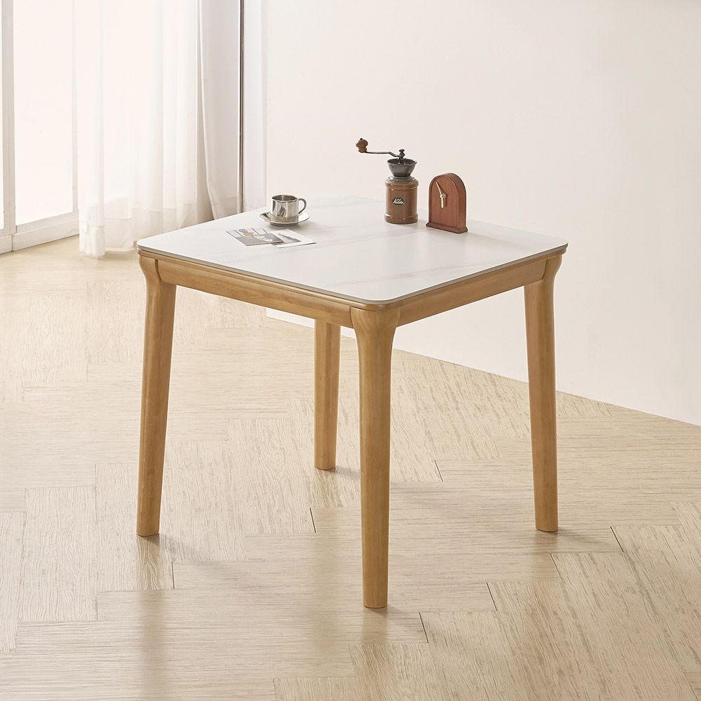 라로퍼니처 허브 800 포세린 통 세라믹 2인 식탁 테이블 단품 