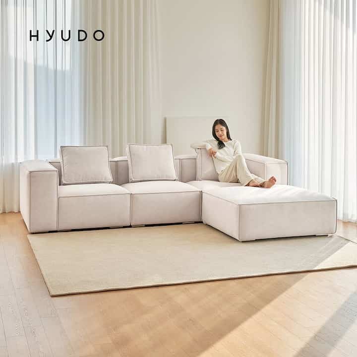 DONGBAEK 4人掛けソファ［3種］