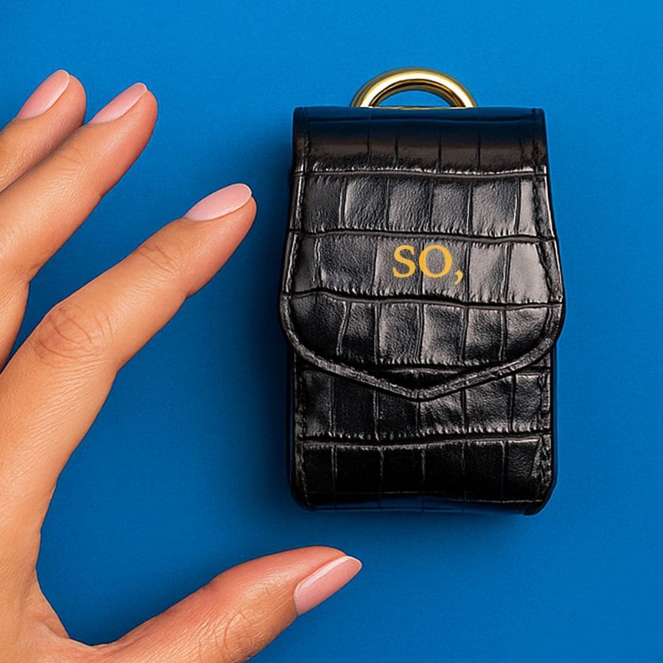 [신상품] 헤르만 프리모 앨리 가죽 골프공 골프볼 케이스 파우치 / 볼마커