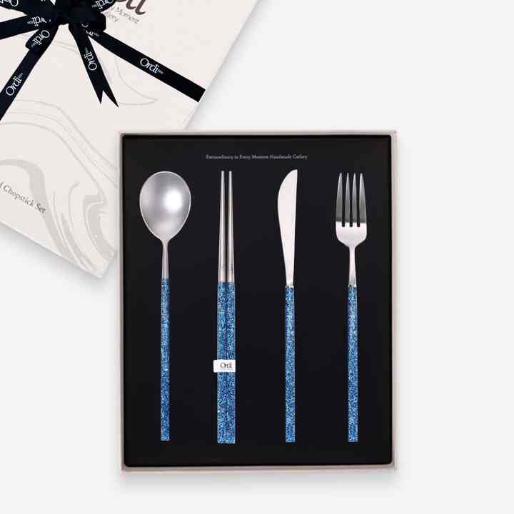 Pearly Blushed カトラリー4個 セット［5色］