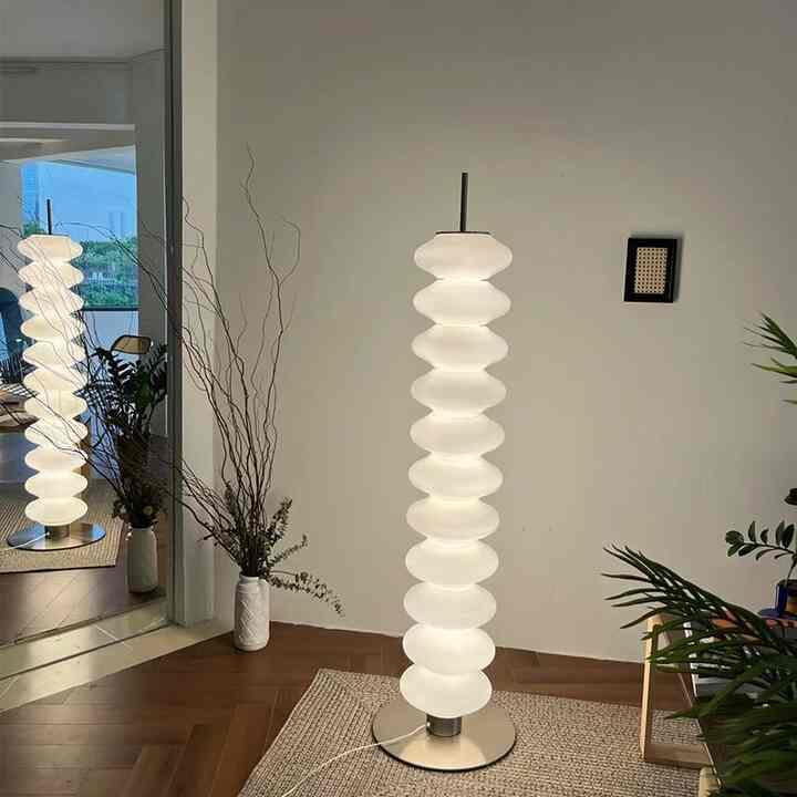 キャンドルガラス フロアランプ