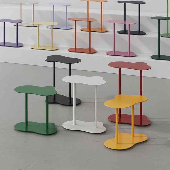 Cloud スチール サイドテーブル［17色・3サイズ］