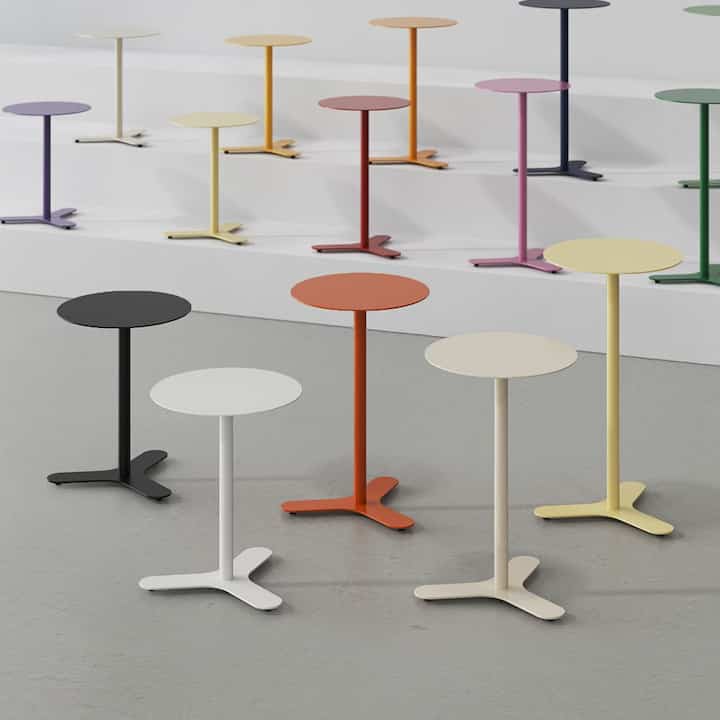 Tri スチール サイドテーブル［17色・3サイズ］