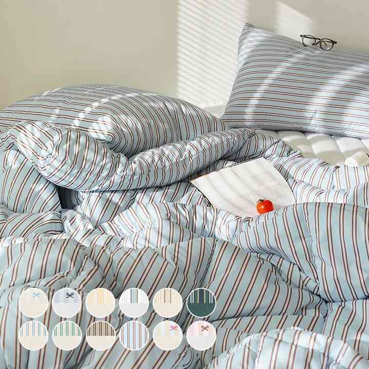 アレルギーケア M2 カバーのいらない布団セット［12色・2種・3サイズ］