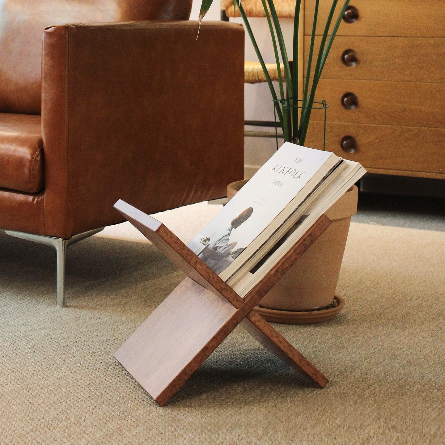 [온어우드][오늘출발][신상품]온어우드 DIY 브라우니 원목 미니 책꽂이 X 협탁