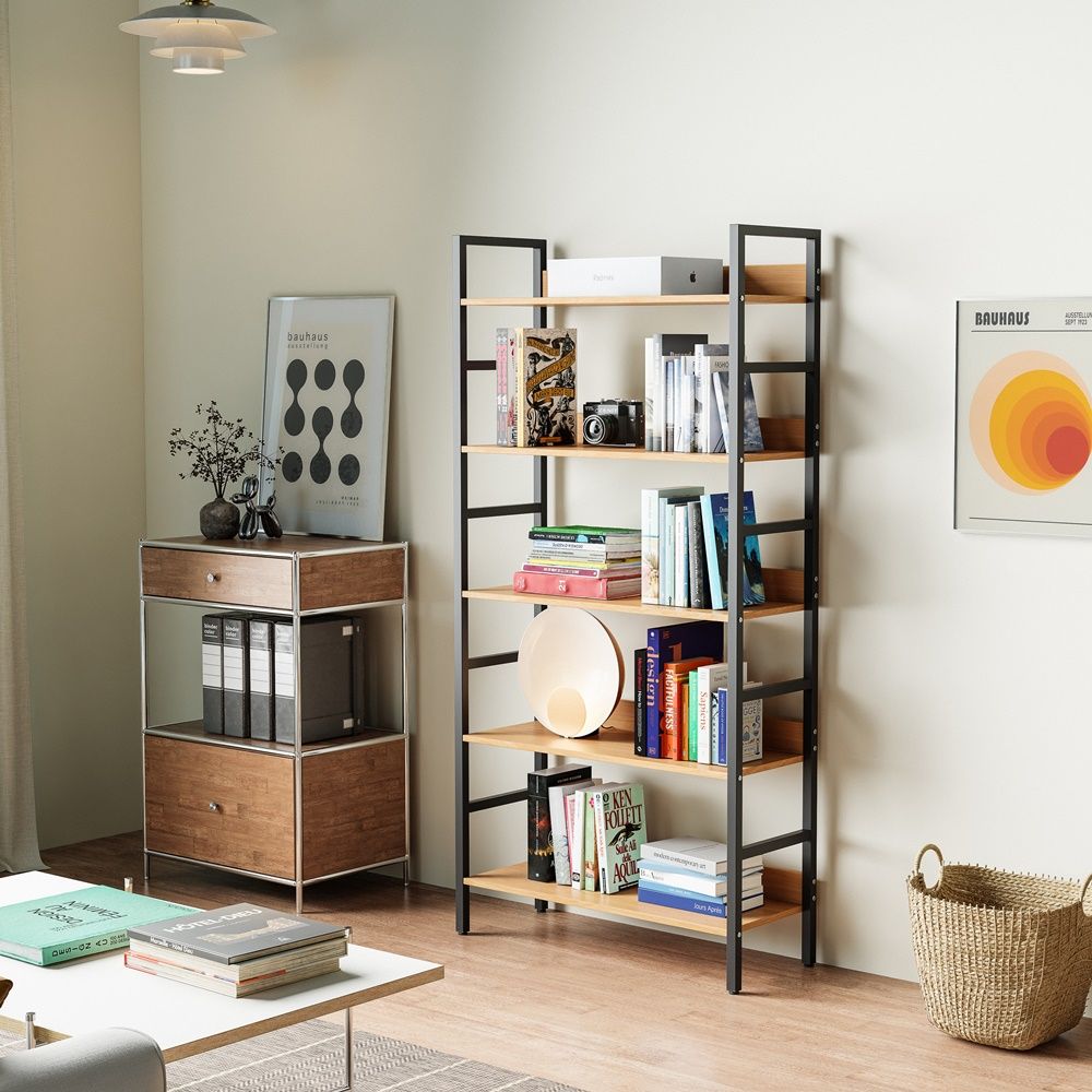 [신상품]오늘보다나은집 수납 선반 거실 3단 4단 5단 진열장 선반 팬트리 선반장 철제 책 조립 다용도실 600