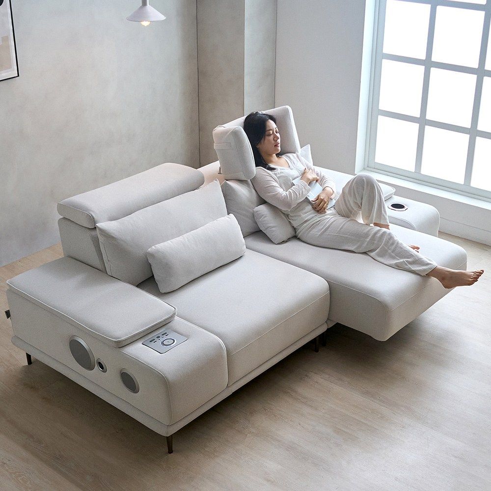 에보니아 알토 모션소파 리클라이너 전동슬라이딩 확장형 패브릭소파 고급형 3인용/4인용/5인용 