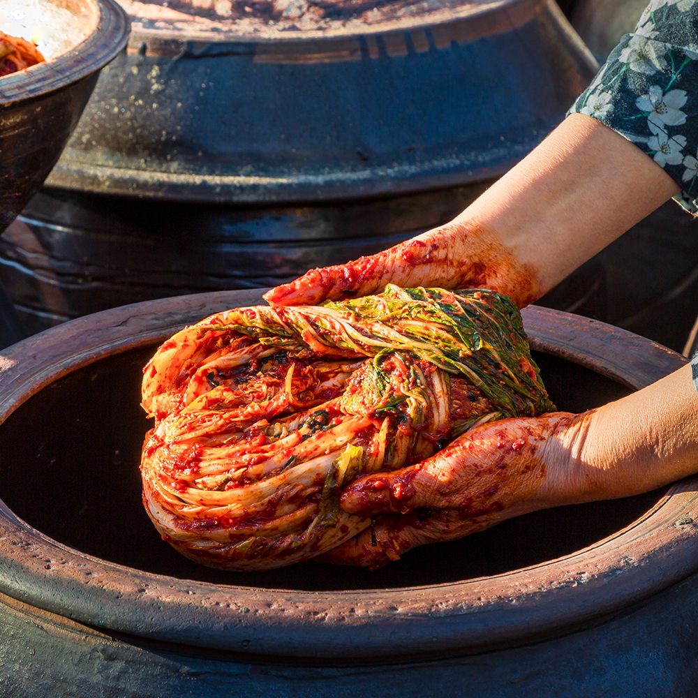 마켓친구 국내산 충청도 배추김치 2kg 국산 포기 김장 생김치 보쌈 금치 주문