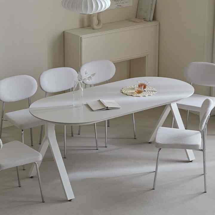 Flat セラミック ダイニングテーブル［2サイズ］