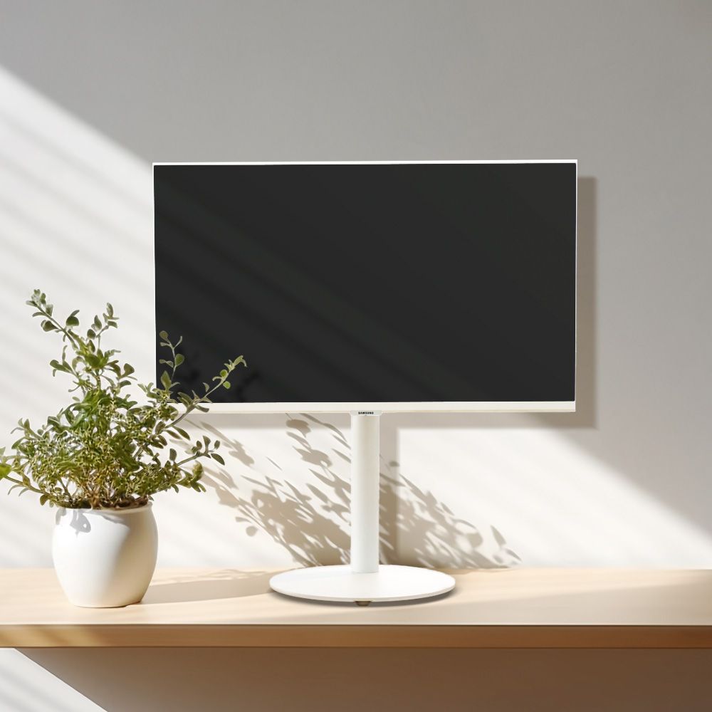 덴켄마운트 포터블 픽미고 캠핑용 TV스탠드 오피스용 모니터암 삼탠 43인치 이하 호환