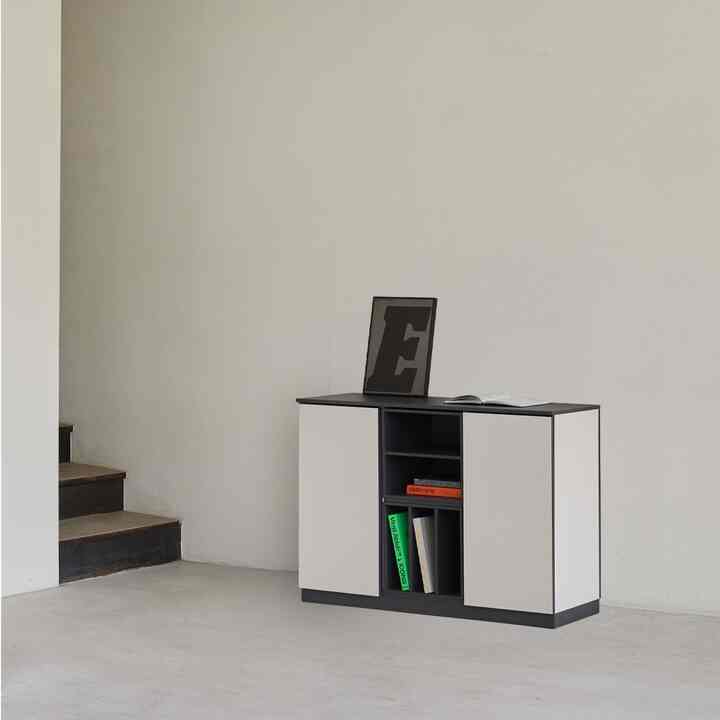 studio / PAVE システム 2段 収納棚［2種・4サイズ］