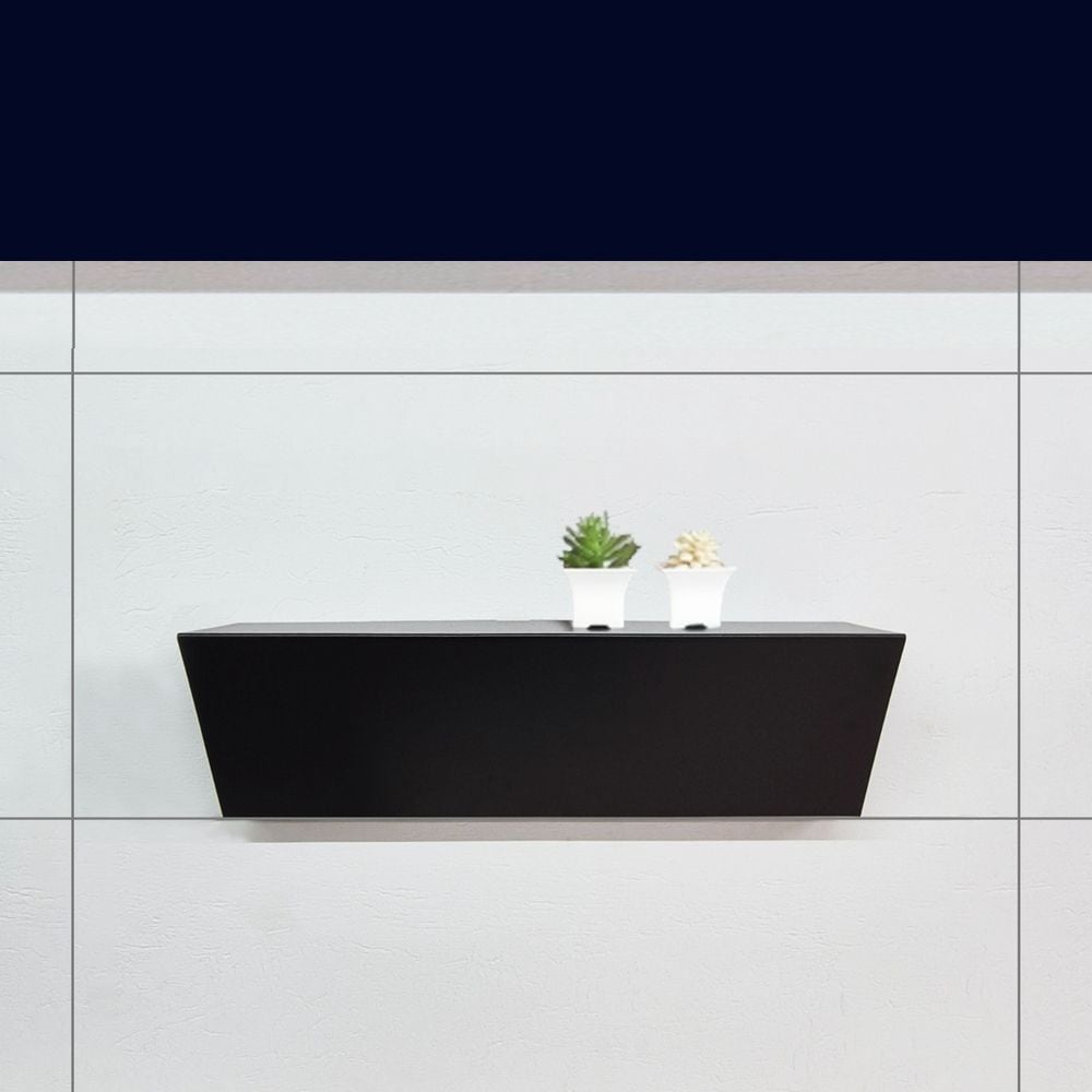 [오늘출발][신상품]매직네트웍스 매직히든사각선반 60cm 벽걸이 티비선정리 콘센트가리개 브라켓 셋탑박스 선반 거치대 무타공