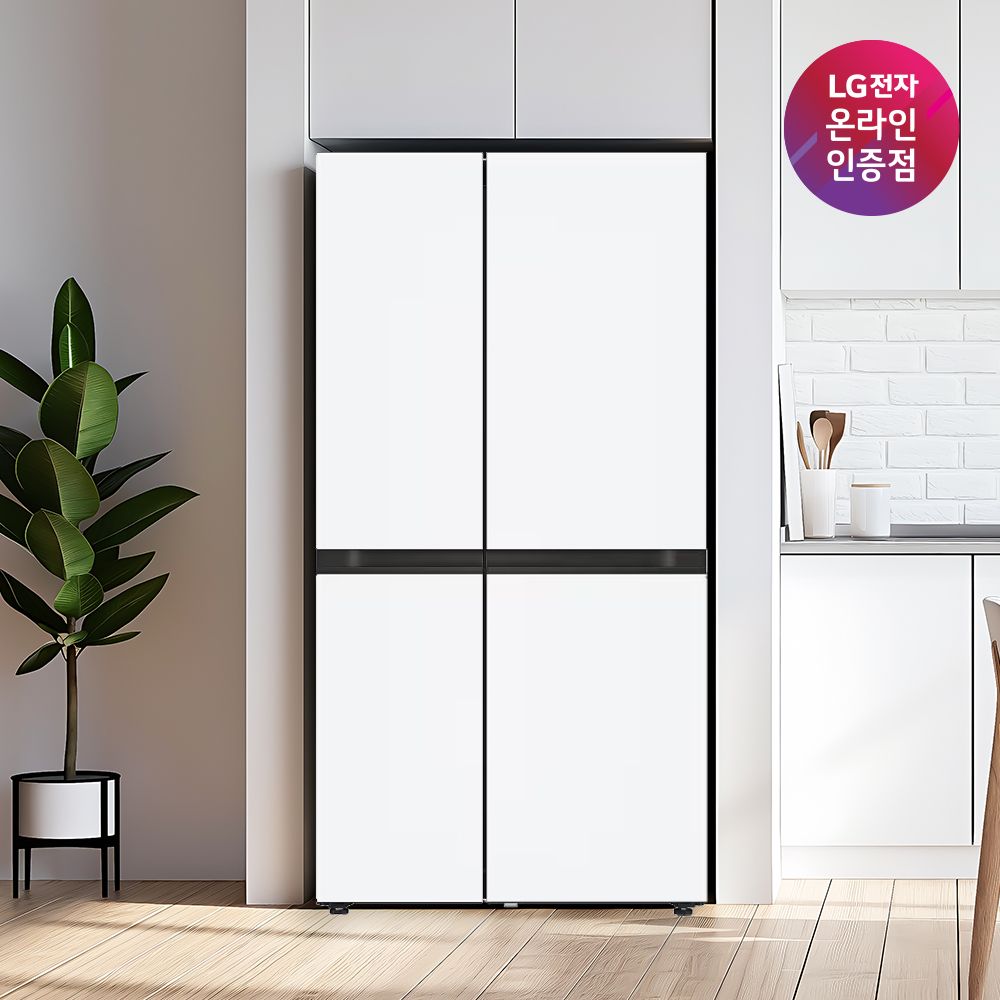 LG전자 최혜가 122만 LG 디오스 AI 오브제컬렉션 냉장고 S836MQQ012