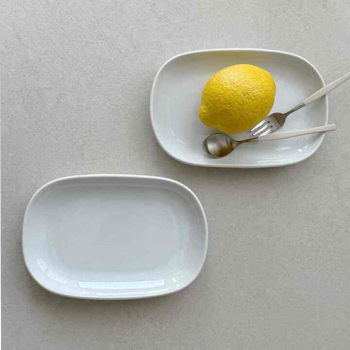 LE BLANC スクエアプレート 2点セット