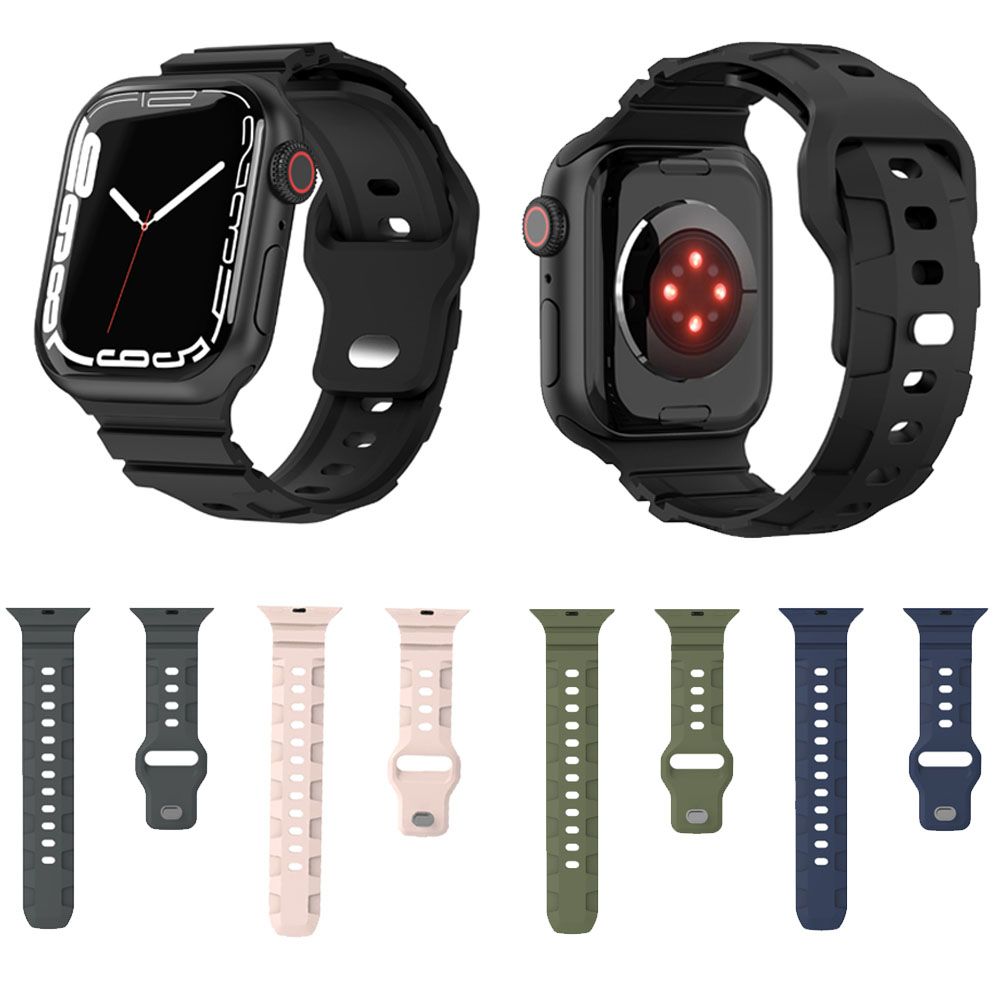 레디스토어 애플워치 실리콘 스트랩 호환 운동 지샥 스포츠밴드 편한 시계줄