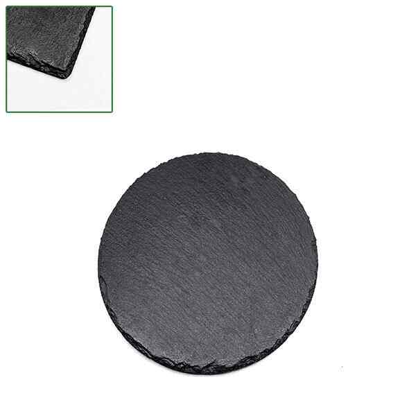 円形 ストーン プレート 25x25cm