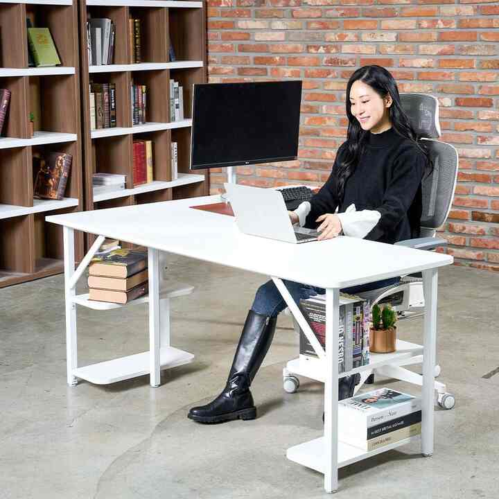 ARENA Lパソコンデスク［2色］