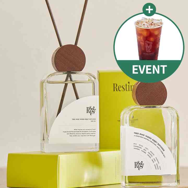 Tree Ring ウッド オブジェ ディフューザー［3種］