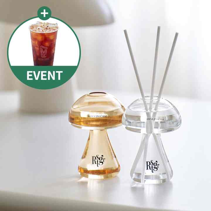 マッシュルーム ディフューザー 2点セット［3種］